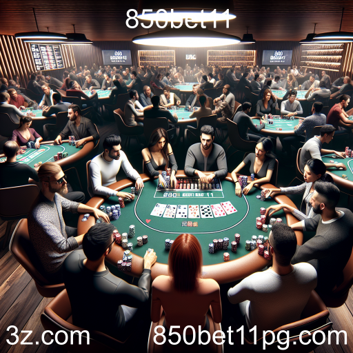 Descubra o Mundo do Pôquer no 850bet11